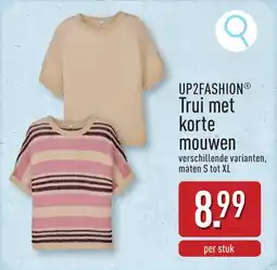 ALDI Up2fashion trui met korte mouwen aanbieding
