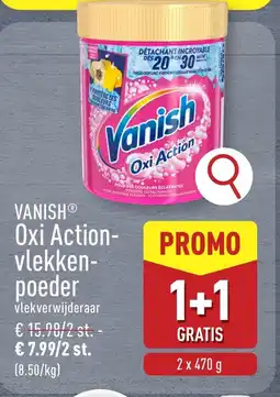 ALDI Vanish oxi action vlekken poeder aanbieding