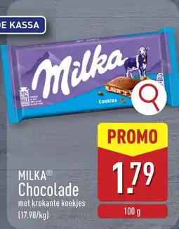 ALDI Milkaⓡ chocolade aanbieding