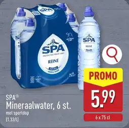 ALDI SPA Mineraalwater aanbieding