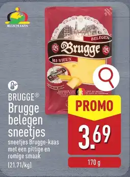 ALDI Brugge belegen sneetjes aanbieding