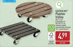 ALDI Gardenline planten trolley aanbieding