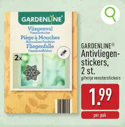 ALDI Gardenline antivliegen stickers aanbieding