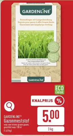 ALDI Gardenline gazonmeststof aanbieding