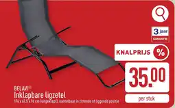 ALDI Belavi inklapbare ligzetel aanbieding