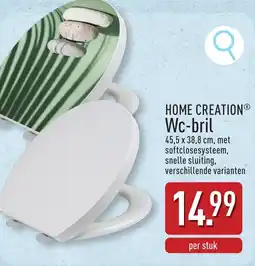 ALDI Home creation WC-bril aanbieding