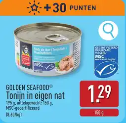 ALDI Golden seafood tonijn in eigen nat aanbieding
