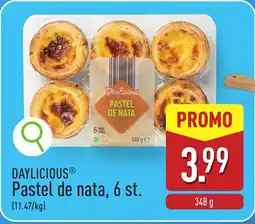 ALDI Daylicious pastel de nata aanbieding