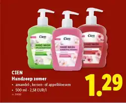 Lidl Cien handzeep zomer aanbieding