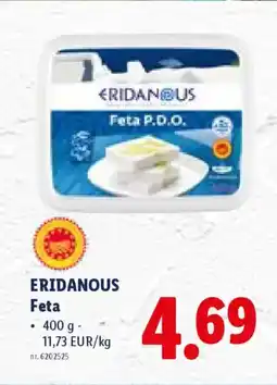 Lidl Eridanous feta aanbieding