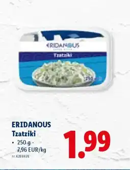 Lidl Eridanous tzatziki aanbieding