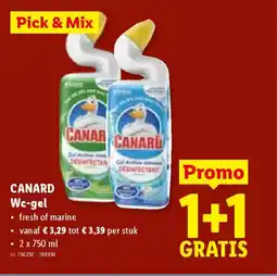 Lidl Canard WC-gel aanbieding