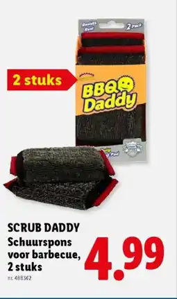 Lidl Scrub daddy schuurspons voor barbecue aanbieding