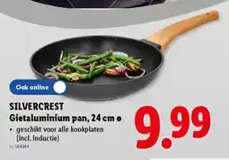Lidl Silvercrest gietaluminium pan aanbieding