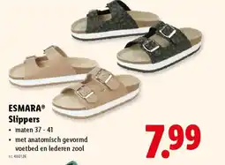 Lidl Esmara slippers aanbieding
