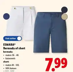 Lidl Esmara Bermuda of short aanbieding