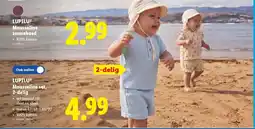 Lidl Lupilu mousseline set 2-delig aanbieding