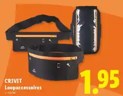 Lidl Crivit loopaccessoires aanbieding
