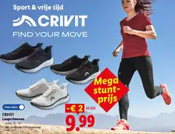 Lidl Crivit loopschoenen aanbieding