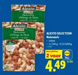 Lidl Alesto selection notenmix aanbieding