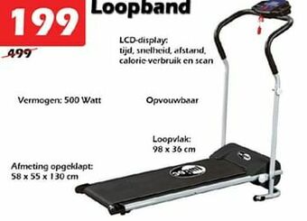 iTEK Loopband aanbieding