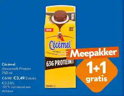 OKay Cécémel chocomelk Protein 750 ml aanbieding