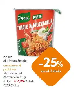 OKay Knorr Tomato & Mozzarella 63 g aanbieding