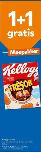 OKay Kellogg’s Trésor met speculoossmaak & witte chocolade 375 g aanbieding