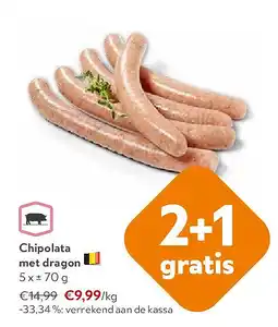 OKay Chipolata met dragon aanbieding