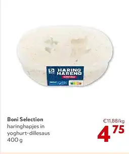 OKay Boni Selection haringhapjes in yoghurt-dillesaus 400 g aanbieding