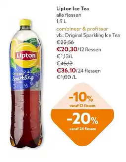 OKay Lipton Ice Tea Original Sparkling Ice Tea aanbieding