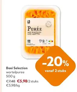 OKay Boni Selection wortelpuree 500 g aanbieding