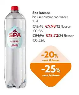 OKay Spa Intense bruisend mineraalwater 1,5 L aanbieding