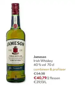 OKay Jameson Irish Whiskey 40 % vol 70 cl aanbieding