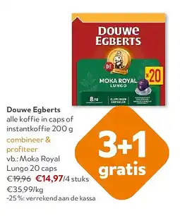 OKay Douwe Egberts Moka Royal Lungo 20 caps aanbieding
