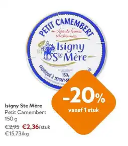 OKay Isigny Ste Mère Petit Camembert 150 g aanbieding