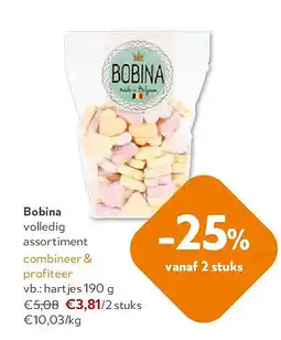 OKay Bobina hartjes 190 g aanbieding