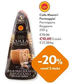 OKay Colla Maestri Formaggiai Parmigiano Reggiano 250 g aanbieding