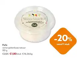 OKay Polle verse geitenkaas natuur 110 g aanbieding