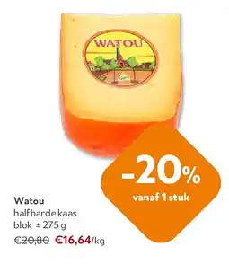 OKay Watou halfharde kaas blok ± 275 g aanbieding