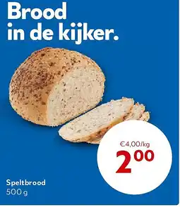 OKay Speltbrood 500 g aanbieding