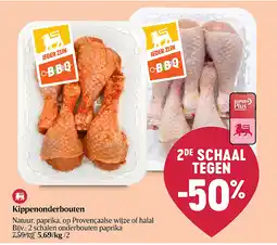 Delhaize Kippenonderbouten aanbieding