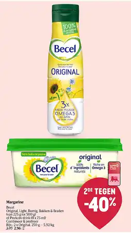 Delhaize Margarine aanbieding