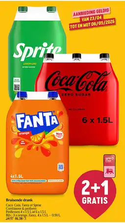 Delhaize Bruisende drank aanbieding