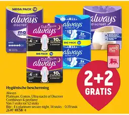 Delhaize Hygiënische bescherming aanbieding