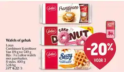 Delhaize Wafels of gebak aanbieding