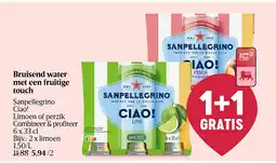 Delhaize Bruisend water met een fruitige touch aanbieding