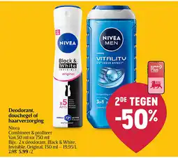 Delhaize Deodorant, douchegel of haarverzorging aanbieding