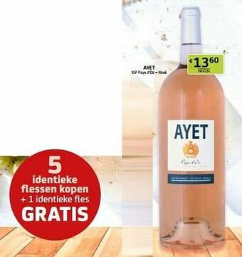 Ayet igp pays d’oc  rosé