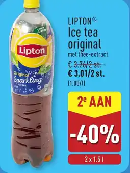 ALDI Lipton ice tea original aanbieding